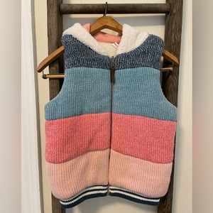 Hanna Andersson Reversible Sherpa Vest size 140 (10)